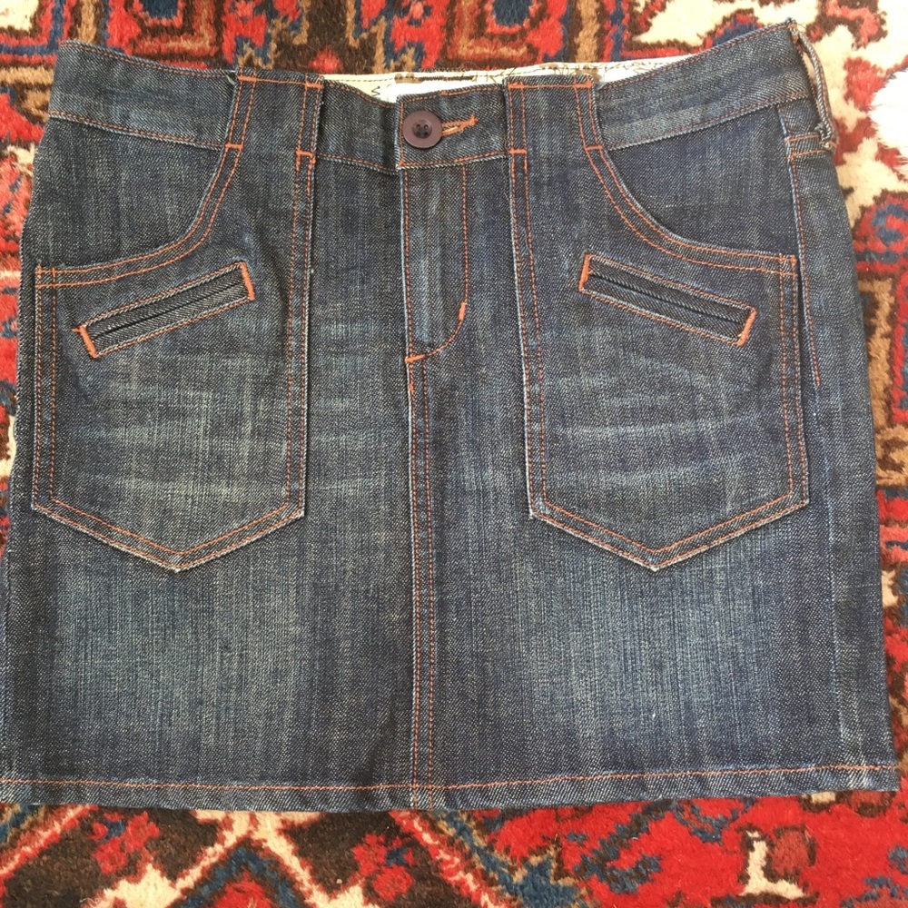 🦋 3 for $25 - Paper Denim Cloth Jean Mini Skirt